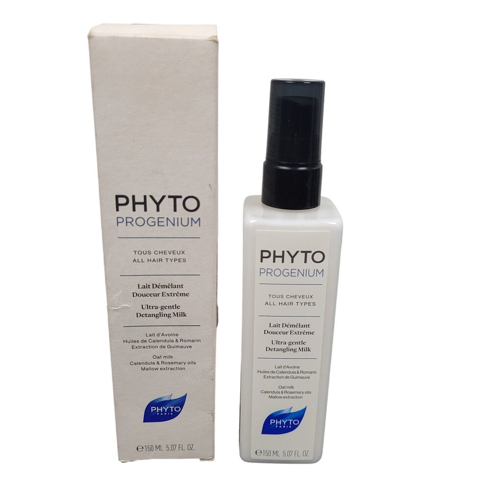 Phyto Progenium Detangling Milk 5.07oz / 150mL Ultra Gentle All Hair Types